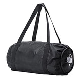 Foldable Sports Gym Bag Yoga Training Bag for Men Women Black
