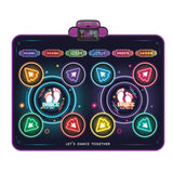 Bluetooth Dance Mat Game Music Dance Pad Interactive Jumping Game Family Party Exercise Toy