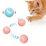 2PCS Interactive Smart Cat Toy Automatic Rolling Ball