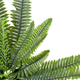 Ferns Artificial Bush Plants Large Artificial Boston Ferns with 38 Fronds for Outdoors Home Decor