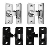 4PCS Stainless Steel Corner Door Lock 90-Degree