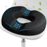 Donut Pillow Seat Cushion Memory Foam Chair Cushion for Office & Home