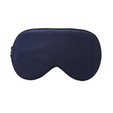 Mulberry Silk Sleep Soft Eye Mask Adjustable Strap Blindfold Navy