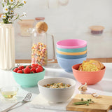 8-Piece Wheat Straw Cereal Bowls – Durable, Microwave & Dishwasher Safe