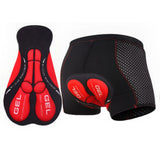 Silicone Gel Padded Cycling Underwear for Mountain & Road