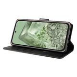 Snap-Lock Flip Cover Wallet Case for Pixel 10 and 10 Pro Flip Cover Black