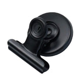 12 PCS Metal Fridge Clips for Photo Plan Refrigerator Clips for Home School Office Black