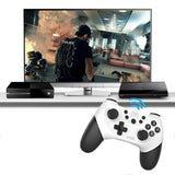 Wireless Replacement Controller Dual Vibration Ergonomic Controller for Nintendo Switch/Lite/OLED/Switch 2  White