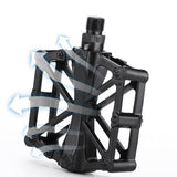Bike Pedals Alloy Mountain Road MTB Bicycle Nonslip Cycling Pedals Black