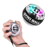 6 Colors LED Wrist Strength Training Ball Black