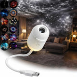 USB Star Projector Galaxy Projector Night Light for Bedroom Home Decor