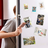 5Pcs Acrylic Fridge Frame Photo Picture Frames Clear Picture Display Holder