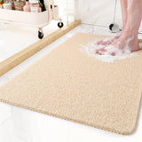 Hollow Loop Shower Floor Mat Non Slip Quick Drain for Bathroom