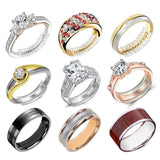 26Pcs Ring Sizers for Loose Rings Invisible Ring Guards Spacer Adjuster for Men and Women
