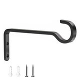 2PCS Rustproof Iron Plant Hooks Duty Plant Hooks for Wall Plant Hangers Outdoor for Outside