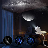 Galaxy Projector Night Light 3 Modes Timer Adjustable USB for Home Car Style 1