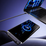 2-in-1 Angled Fast Charging Cable with Phone Stand for Gaming