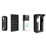 Anti-Theft Video Doorbell Mount with Rain Cover