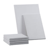 5 PCS Canvas Blank Stretched Canvases Art for Oil Acrylic Painting