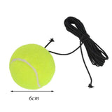 Backyard Tetherball Tennis Set Outdoor Swingball Playing Tennis Ball and Paddle Set