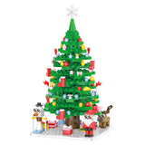 24 Dasys Advent Calendar Christmas Tree Building Blocks Countdown Calendar