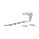 Tumbler Lid Organizer Self-Adhesive Under-Cabinet Mount Space-Saving Lid Holders Silver