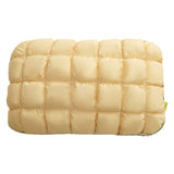 Fluffy Pillow Breathable Cute Pineapple Puff Pillow for Bedroom Sofa Yellow