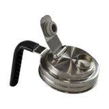 Mason Jar Lid Stainless Steel with Handle and Pour Spout Cap