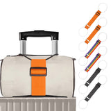 6 PCS Add a Bag Luggage Straps Adjustable Bungee Elastic Belt