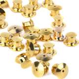 150 PCS Butterfly Clutch Tie Tacks Pin Back Replacement with Storage Box