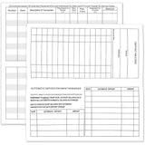 12 PCS Check Register Books with 14 Lines Per Page and 2026 to 2028 Calendar