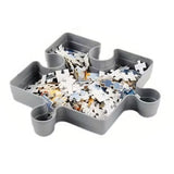 6 Layer Puzzle Sorting Organizer Box Trays for 1000 Pieces Gray