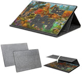 Jigsaw Puzzle Board with 6 Sorting Trays and Felt Puzzle Mat