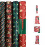 2Pcs Christmas Wrapping Paper Cutter Tools Kraft Paper Slitter Cutting Tools
