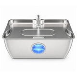 12L Pet Water Fountain Stainless Steel Quiet Pump for Large Dogs