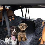 Pet Auto Seat Cover Back Seat Hammock Protector for Dogs Style 1