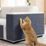 Self-Adhesive Cat Scratch Protector Guard Sticker for Sofa Wall Door Dark Gray