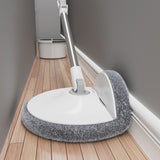 360 Degrees Rotatable Mop Bucket Kit Extendable Handle Floor Wall Cleaning Mop with 4 Replacement Mop Pads