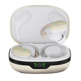 Wireless Earbuds Sports Bluetooth Headphones IPX5 Waterproof Earphones for Workout Running Beige