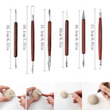 18Pcs Clay Sculpting Tools Basic Clay Pottery Carving Tool Kit with Tool Bag