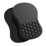Ergonomic Mouse Pad with Wrist Rest Soft Mouse pad with Memory Foam and Non-Slip for Desk