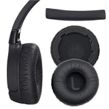 Replacement Snap-On Ear Pads Headband Set Compatible with JBL Tune 600BT / T520BT / T510BT / T500BT / T450BT Black