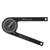 7.28 Inch Aluminum Miter Saw Protractor Angle Finder with Precision Laser Markings