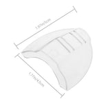 4-Pack Clear Side Shields – Flexible Universal Eye Protection for Glasses