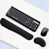 Ergonomic Keyboard Wrist Rest Pad & Mouse Wrist Support – Memory Foam Set