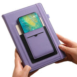 Monthly Budget Planner with Expense Tracker Notebook Undated Bill Organizer Account Book Purple