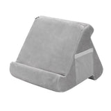 Reading Pillow 3 Angle Lap Cushion for Bed Sofa Gray