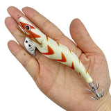 10PCS Glow Squid Jigs Lures Saltwater Cuttlefish Fishing