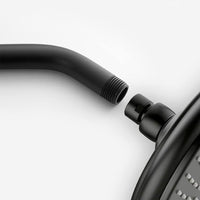 Matte Black 15cm Wall-Mount Shower Arm Replacement for Angle Shower Head