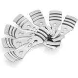 20 PCS Metal Candle Wick Centering Holders for Candle Making